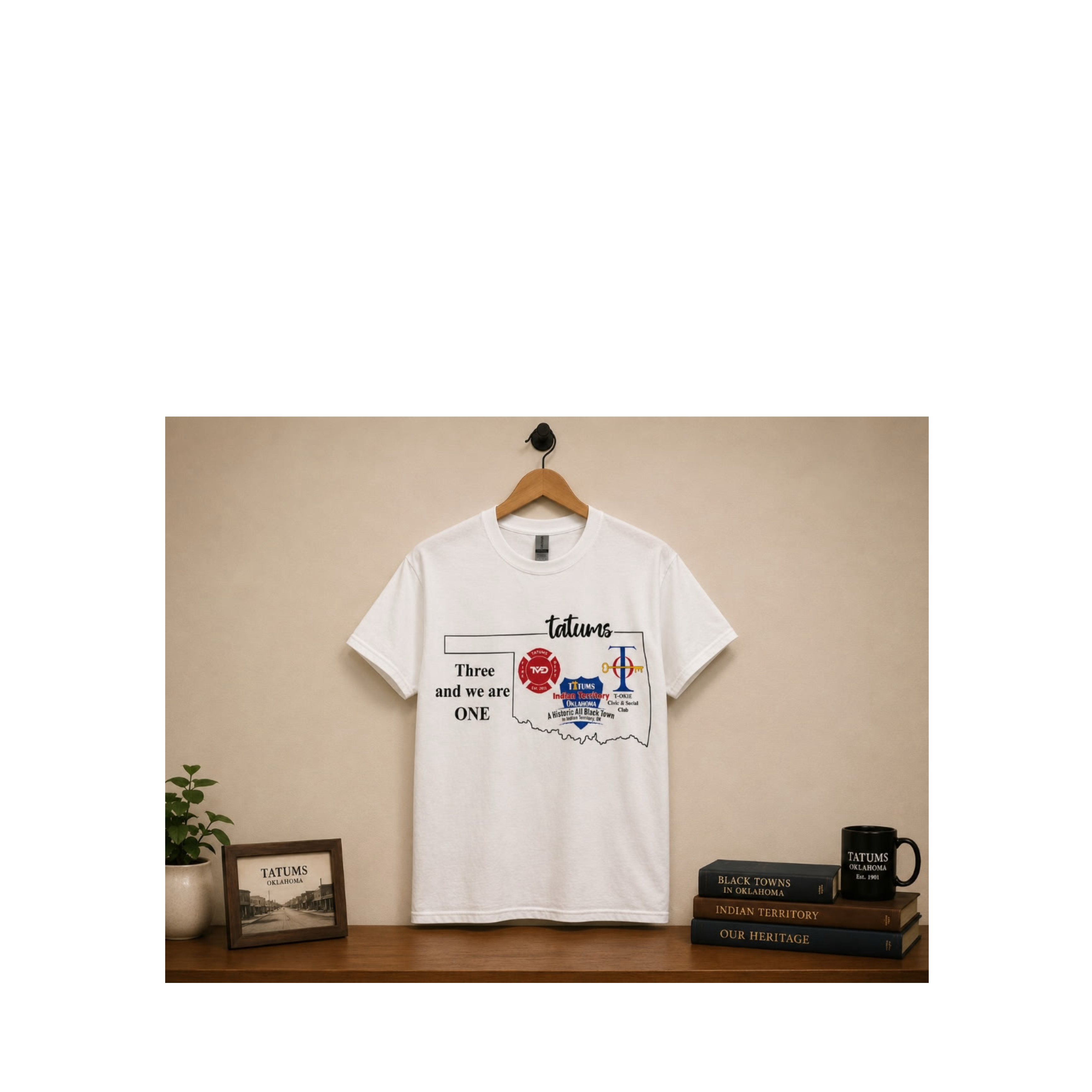 Three and we are ONE- Tatums T-Okie shirt